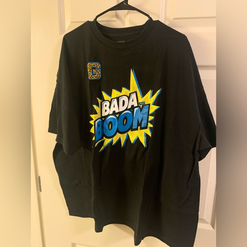 Enzo and Big Cass “Bada Boom” Tshirt used. Size 3XL